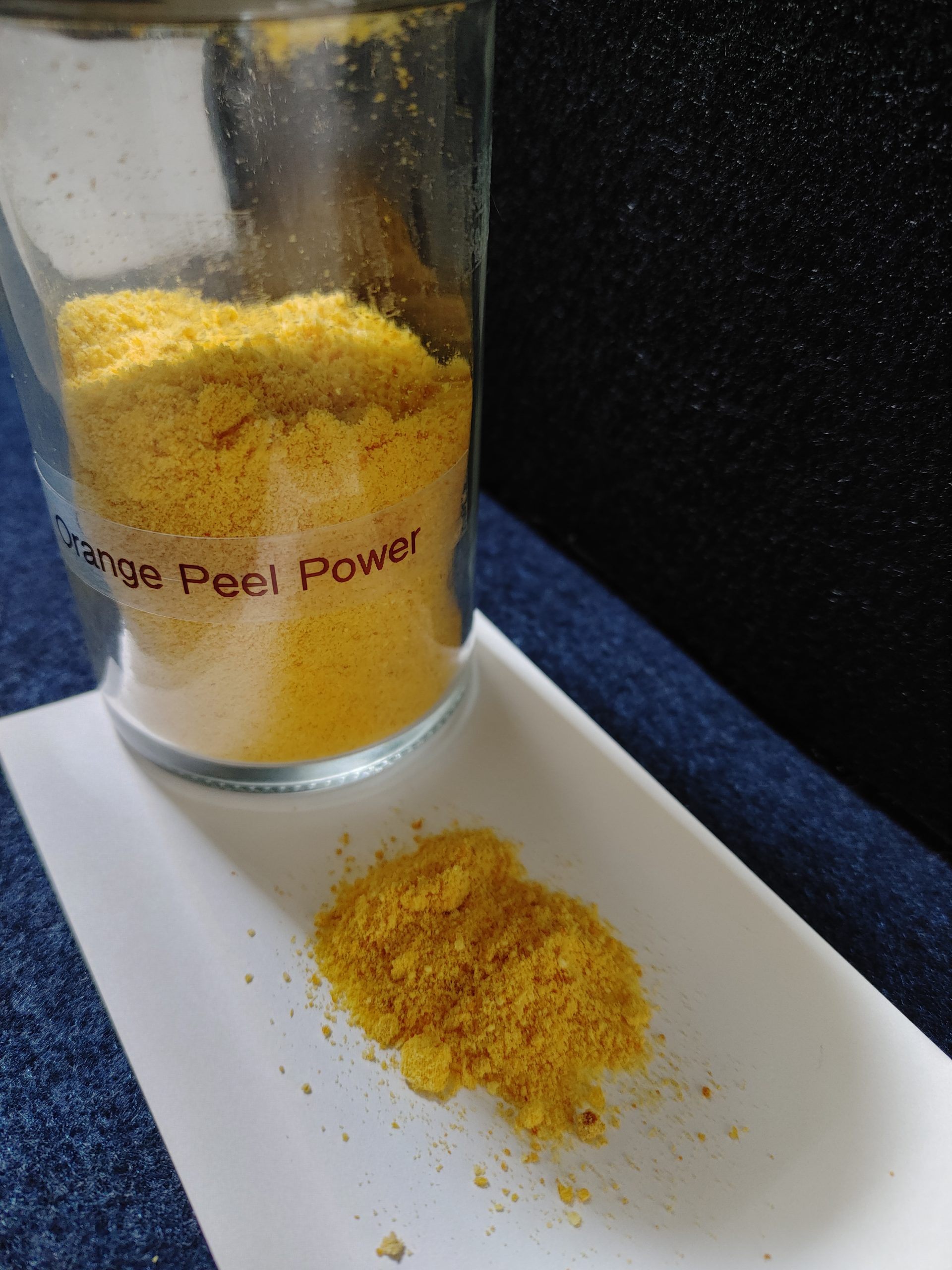 orange peel powder